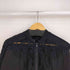 ザラ ZARA レース ナイロンブルゾンジャケット レディース import:M