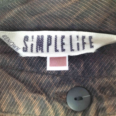 simplelife ライナー付きロングコート レディース