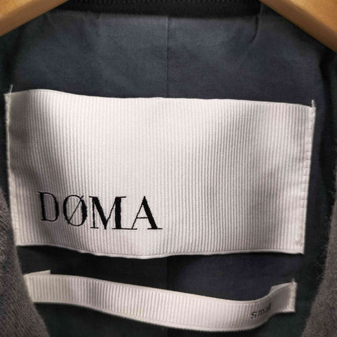 ドマ DOMA ラムレザー フーデッドジャケット レディース S