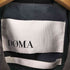 ドマ DOMA ラムレザー フーデッドジャケット レディース S