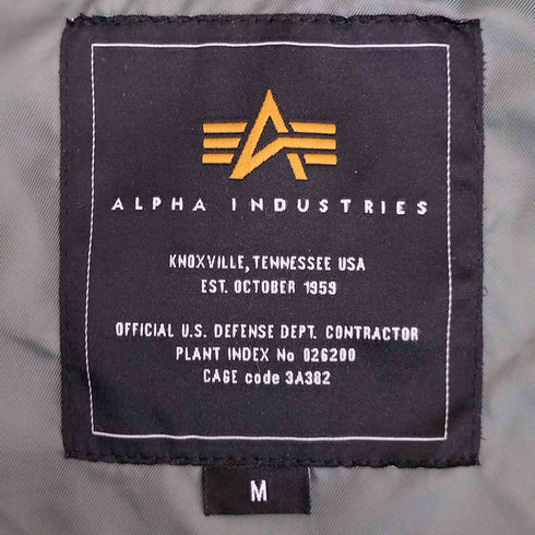 アルファインダストリーズ ALPHA INDUSTRIES CWU-36P フライトジャケット メンズ import:M