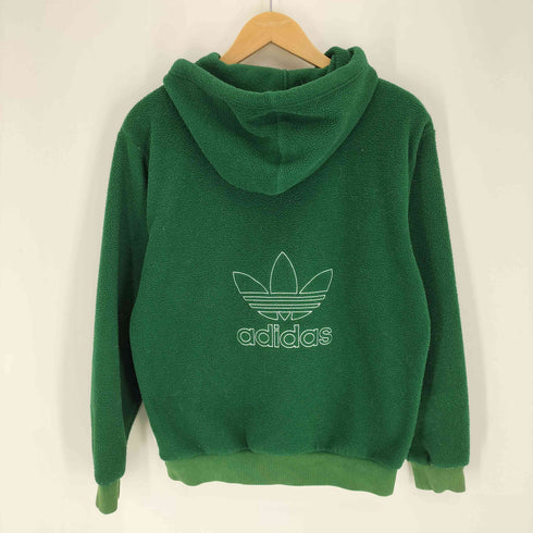 アディダスオリジナルス adidas Originals トレフォイルロゴ刺繍 フリース生地 プルオーバー パーカー メンズ JPN:S