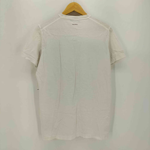 ディースクエアード DSQUARED2 イタリア製 HEAR NO EVIL 三猿 プリント S/S Tシャツ レディース import:L