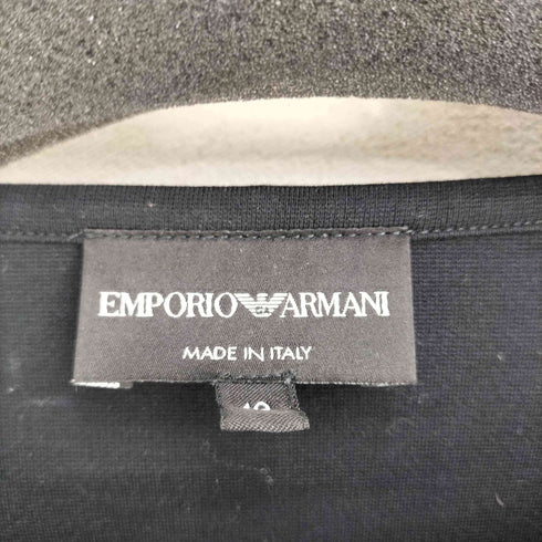 エンポリオアルマーニ EMPORIO ARMANI スパンコール切替スリーブ スウェット レディース EUR:40