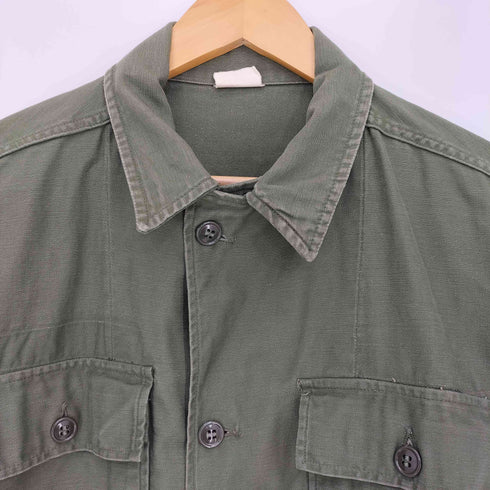 ユーエスアーミー U.S. ARMY 60s 62年会計 1st OG107 UTILITY SHIRT ユーティリティシャツ メンズ MEDIUM