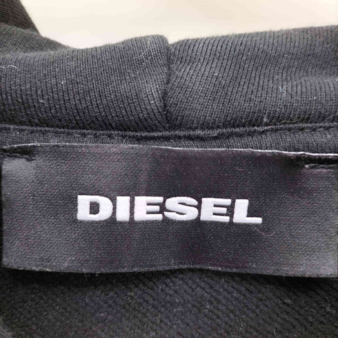 ディーゼル DIESEL ラバー刺繍 ジップアップ パーカー メンズ JPN:XS
