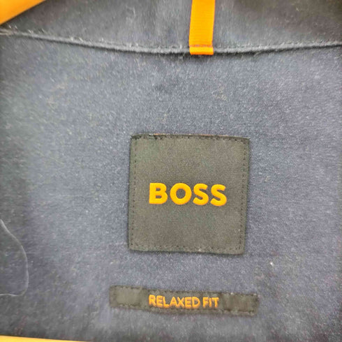 ボス BOSS ロゴプリント 総柄 オープンカラー シャツ メンズ JPN:S