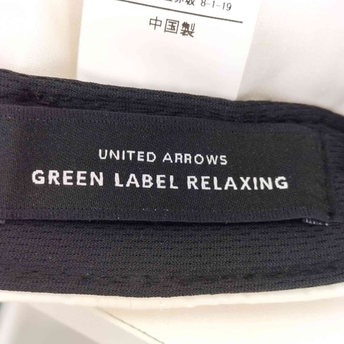 ユナイテッドアローズグリーンレーベルリラクシング UNITED ARROWS green label relaxing コットン ポリエステル キャップ レディース