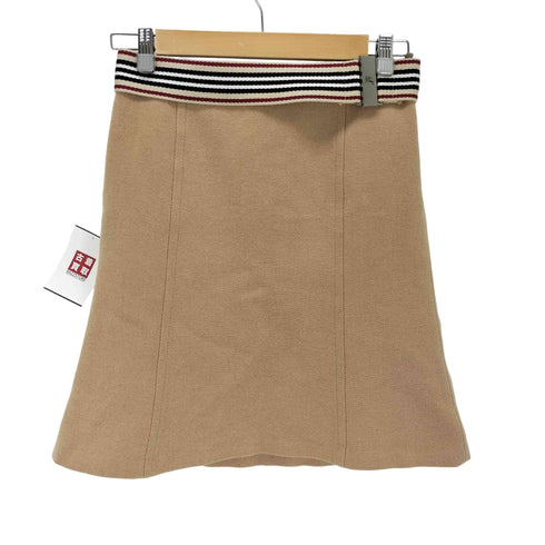 バーバリーロンドン BURBERRY LONDON ウールコットンフレアスカート レディース JPN:36