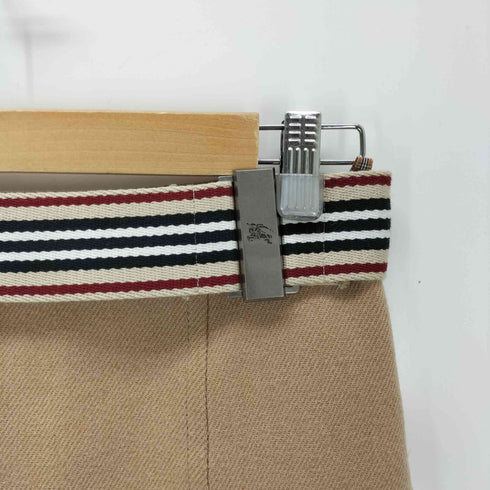 バーバリーロンドン BURBERRY LONDON ウールコットンフレアスカート レディース JPN:36