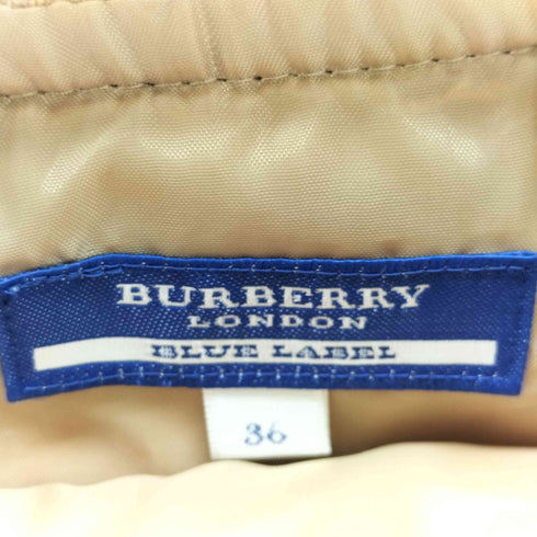 バーバリーロンドン BURBERRY LONDON ウールコットンフレアスカート レディース JPN:36