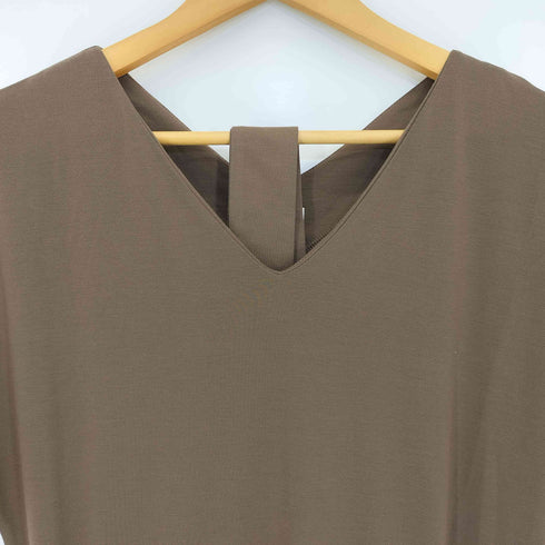 ビューティーアンドユースユナイテッドアローズ BEAUTY & YOUTH UNITED ARROWS ベルト付きカットソーマキシワンピース レディース