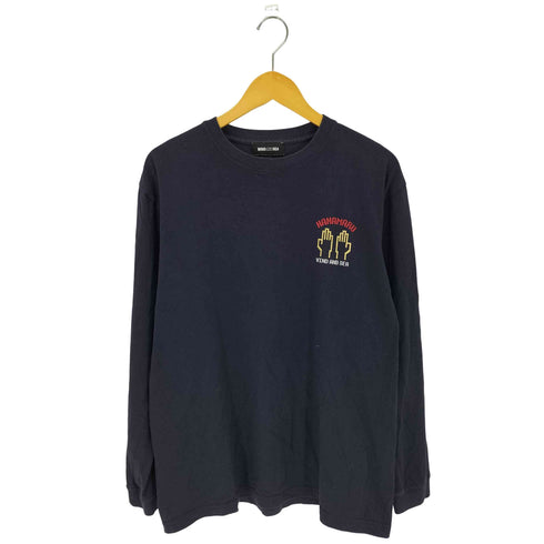 ウィンダンシー WIND AND SEA HANAMARU プリントクルーネック L/S Tシャツ メンズ