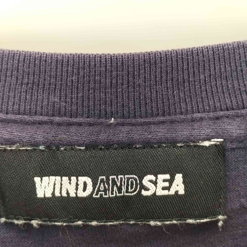ウィンダンシー WIND AND SEA HANAMARU プリントクルーネック L/S Tシャツ メンズ