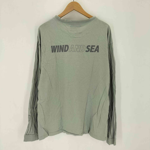 ウィンダンシー WIND AND SEA プリントロングスリーブカットソー メンズ import:XL