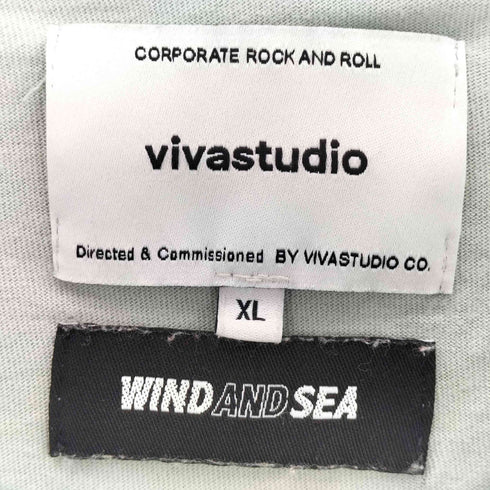 ウィンダンシー WIND AND SEA プリントロングスリーブカットソー メンズ import:XL
