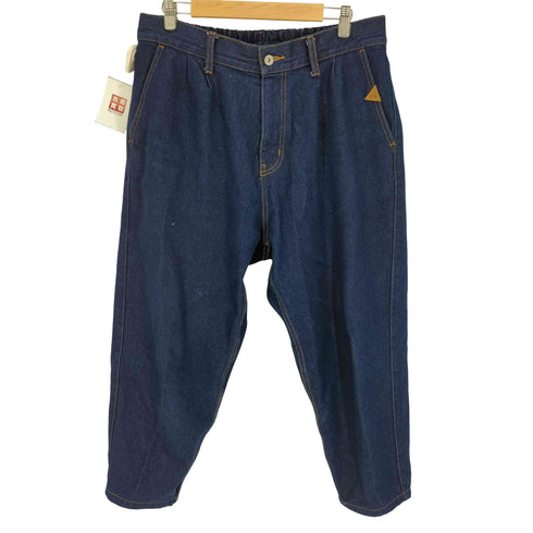 レアセル rehacer Kojima Denim Made in Okayama Japan 岡山デニム 濃紺 インディゴ ワイドテーパード デニムパンツ メンズ JPN:L