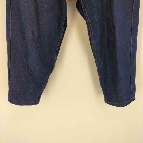 レアセル rehacer Kojima Denim Made in Okayama Japan 岡山デニム 濃紺 インディゴ ワイドテーパード デニムパンツ メンズ JPN:L