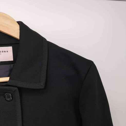 マークジェイコブスルック MARC JACOBS LOOK 90s OLD ナイロンウール ダブルブレスト ステンカラーコート レディース EUR:40