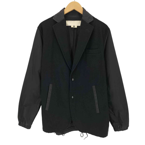 コムデギャルソンガンリュウ COMME des GARCONS GANRYU 15AW ウールギャバコーチジャケット メンズ JPN:M