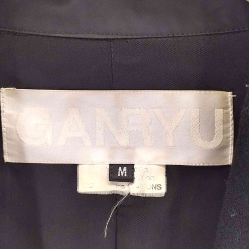 コムデギャルソンガンリュウ COMME des GARCONS GANRYU 15AW ウールギャバコーチジャケット メンズ JPN:M