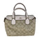 コーチ COACH シグネクチャー ターンロック ミニボストンバック レディース