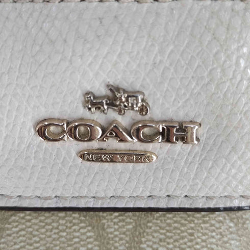 コーチ COACH シグネクチャー ターンロック ミニボストンバック レディース