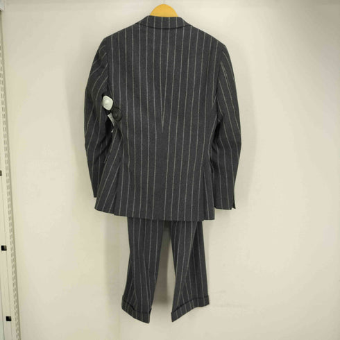 ビームスエフ BEAMS F ウールカシミヤ ストライプ 3Bテーラードジャケット スーツセットアップ メンズ 90