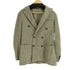 ユナイテッドアローズグリーンレーベルリラクシング UNITED ARROWS green label relaxing ウール100 ダブルブレストテーラードジャケット メンズ JPN:46