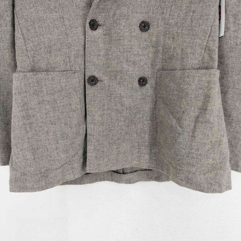 ユナイテッドアローズグリーンレーベルリラクシング UNITED ARROWS green label relaxing ウール100 ダブルブレストテーラードジャケット メンズ JPN:46