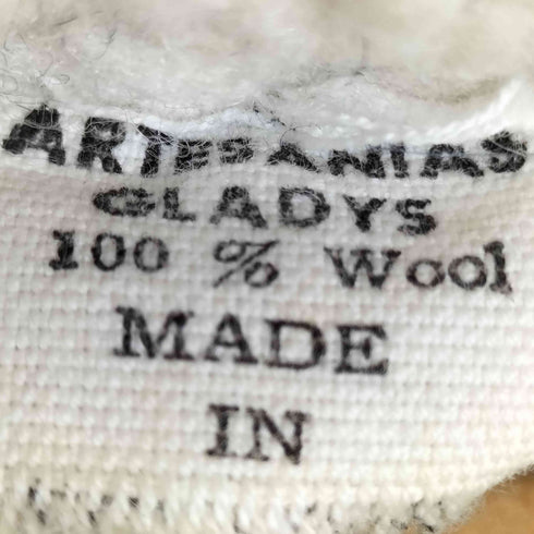 ARTESANIAS 幾何学柄 ウール カウチン ニット メンズ