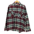 リーバイス Levis 90S USA製 ALASKA SHIRTS チェック ヘビー フランネル シャツ メンズ import:L