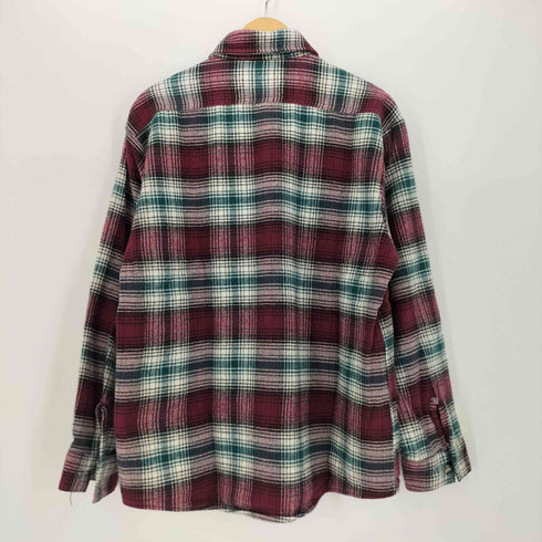 リーバイス Levis 90S USA製 ALASKA SHIRTS チェック ヘビー フランネル シャツ メンズ import:L