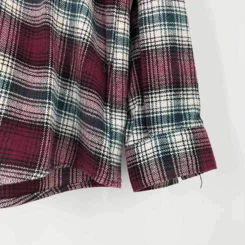 リーバイス Levis 90S USA製 ALASKA SHIRTS チェック ヘビー フランネル シャツ メンズ import:L