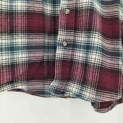 リーバイス Levis 90S USA製 ALASKA SHIRTS チェック ヘビー フランネル シャツ メンズ import:L