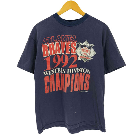 アーテックス ARTEX USA製 90s ATLANTA BRAVES ヴィンテージ 半袖Tシャツ メンズ JPN:L