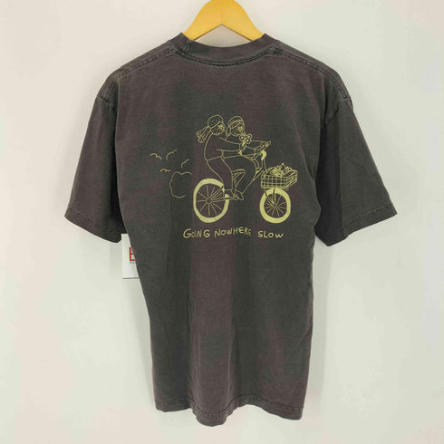 ロサンゼルスアパレル Los Angeles Apparel USA製 企業プリントクルーネックTシャツ メンズ JPN:M