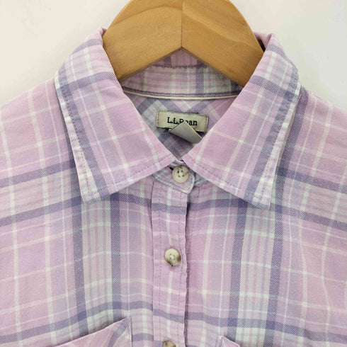 エルエルビーン L.L.Bean 00s チェック柄 L/S シャツ レディース XS