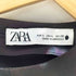 ザラ ZARA ZWコレクション 総柄 ロングワンピース レディース import:L