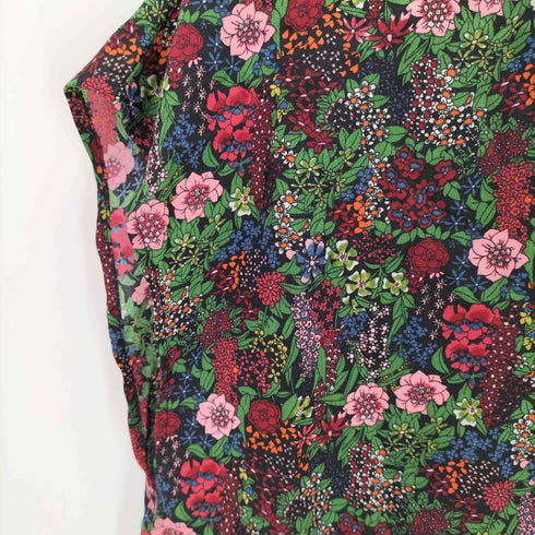 ノーリーズ NOLLEY’S スタンドカラー 花柄 シャツブラウス レディース 9R