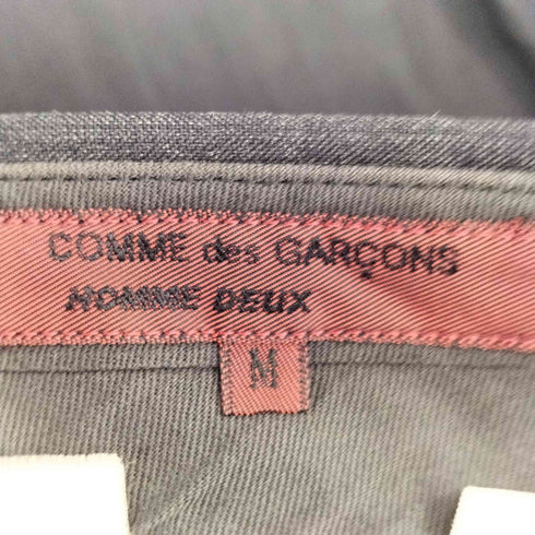 コムデギャルソンオムドゥ COMME des GARCONS HOMME DEUX AD1998 ウールワイドスラックスパンツ メンズ JPN:M