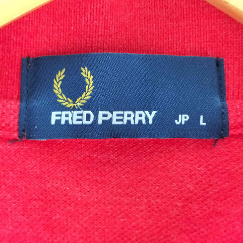 フレッドペリー FRED PERRY ロゴ刺繍 ポロシャツ メンズ import:L