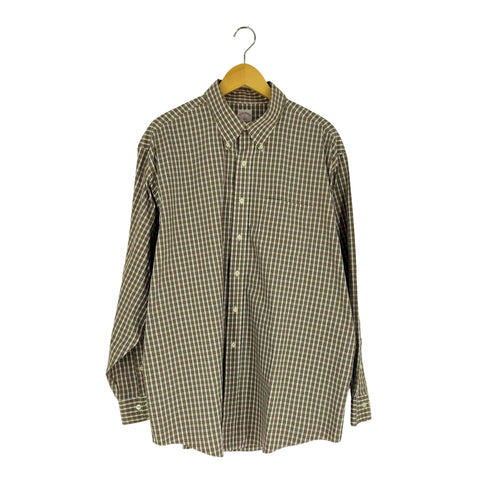 ブルックスブラザーズ BROOKS BROTHERS グラフチェック B.D L/S シャツ メンズ import:XL