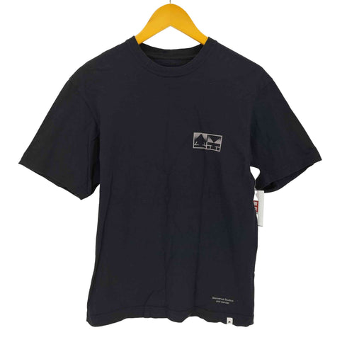 アンドワンダー and wander フロントプリント クルーネックTシャツ メンズ 2