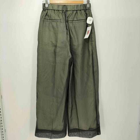 レイビームス Ray BEAMS 25SS シアー レイヤード ワイド パンツ レディース JPN:1