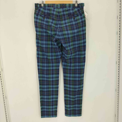 ブルックスブラザーズ BROOKS BROTHERS コットン マドラス プレーンフロントパンツ メンズ W34 L34
