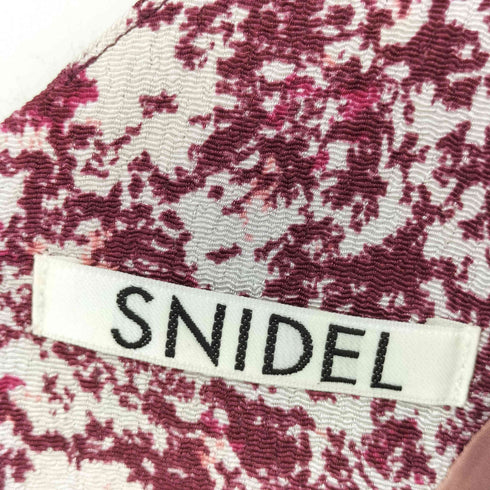 スナイデル snidel バリエーションプリントパフスリワンピース レディース JPN:1