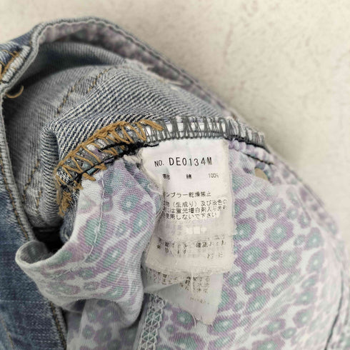 アズノゥアズドゥバズ as know as de base 刺繍 デニムスカート レディース