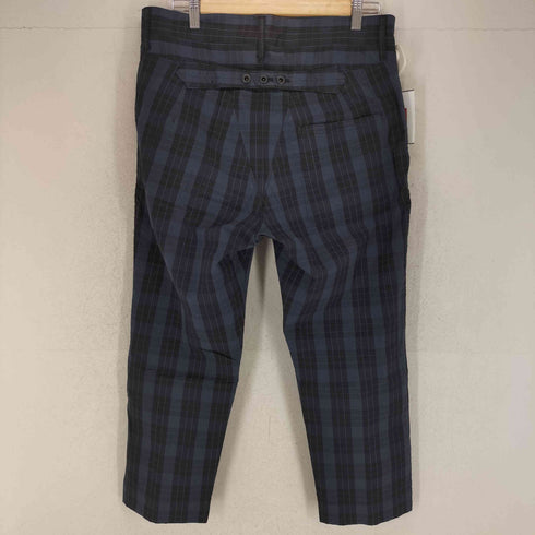 エイス A MADE IN JAPAN シアサッカー シンチバック チェック柄スラックスパンツ domestic メンズ 2