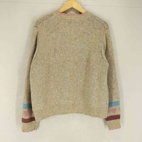 tyakashastudio ニットカーディガン ウサギ柄 レディース import:M